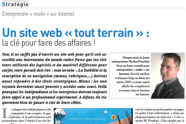 Comment avoir des contacts, des devis avec mon site Internet ?