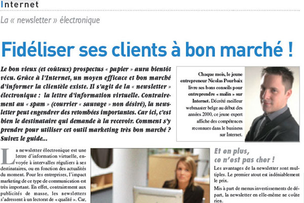 Comment créer une newsletter pour fidéliser ses clients à bon marché ?