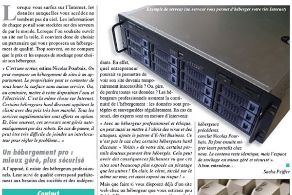 Comment choisir son hébergement Internet sécurisé pour diffuser son site pro ?