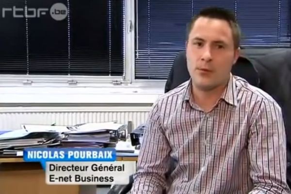 Nicolas Pourbaix sur la RTBF en novembre 2012