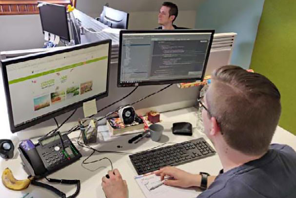 Réduire la production de CO² de 14 sites internet  paru dans Sud presse en juin 2019